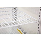 Polar C-Serie Tischkühlvitrine 68 Liter mit gebogener Tür, weiß