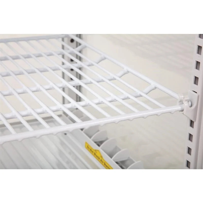 Polar C-Serie Tischkühlvitrine 68 Liter mit gebogener Tür, weiß