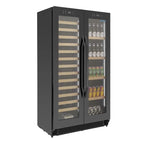 Polar G-Serie Doppeltür-Kühlschrank 365 Liter für Wein & Bier