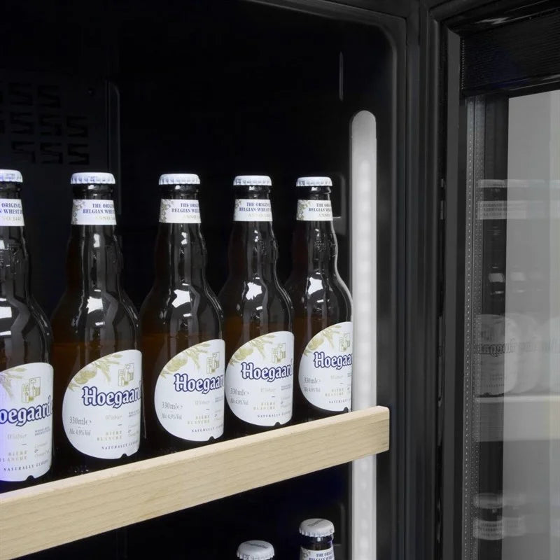 Polar G-Serie Doppeltür-Kühlschrank 365 Liter für Wein & Bier