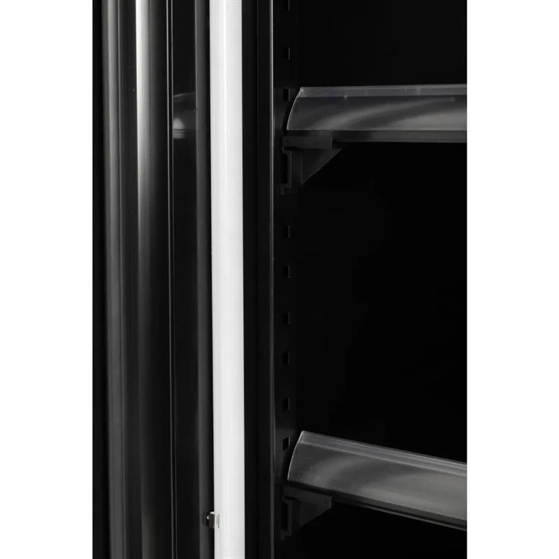 Polar G-Serie Getränkekühlschrank 744 Liter 2-türig, schwarz