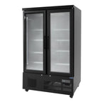 Polar G-Serie Getränkekühlschrank 744 Liter 2-türig, schwarz