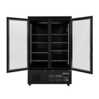 Polar G-Serie Getränkekühlschrank 744 Liter 2-türig, schwarz