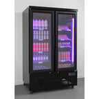 Polar G-Serie Getränkekühlschrank 744 Liter 2-türig, schwarz