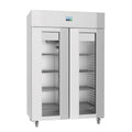 Polar U-Serie Gastro Gefrierschrank 1400 Liter mit Glastür, hohe Energieeffizienz