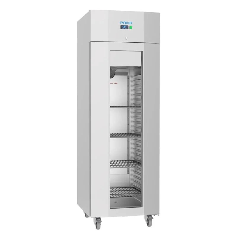 Polar U-Serie Gastro Gefrierschrank 700 Liter mit Glastür, hohe Energieeffizienz