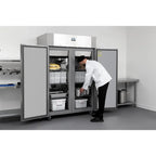 Polar U-Serie Gastro Gefrierschrank 1400 Liter, hohe Energieeffizienz