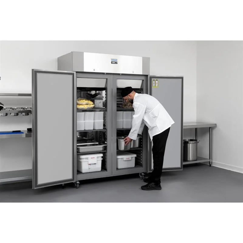 Polar U-Serie Gastro Gefrierschrank 1400 Liter, hohe Energieeffizienz