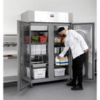 Polar U-Serie Gastro Kühlschrank 1400 Liter, hohe Energieeffizienz