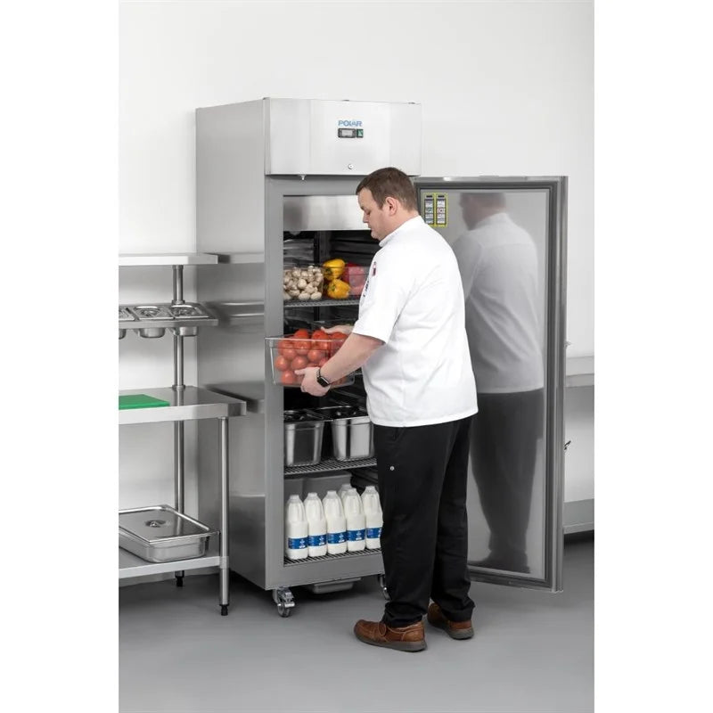Polar U-Serie Gastro Kühlschrank 700 Liter, hohe Energieeffizienz
