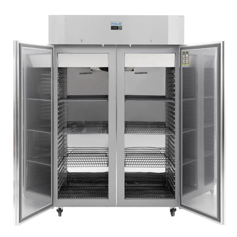 Polar U-Serie Gastro Kühlschrank 1400 Liter, hohe Energieeffizienz