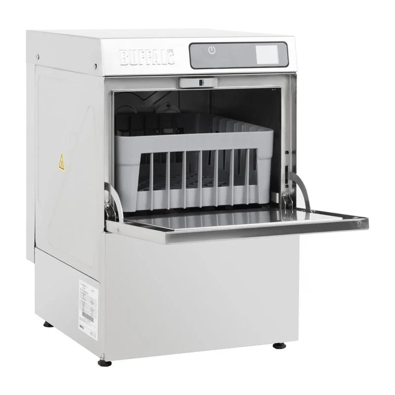 Buffalo Digitaler Gläserspüler für die Arbeitsplatte 350mm Korb 3.3kW