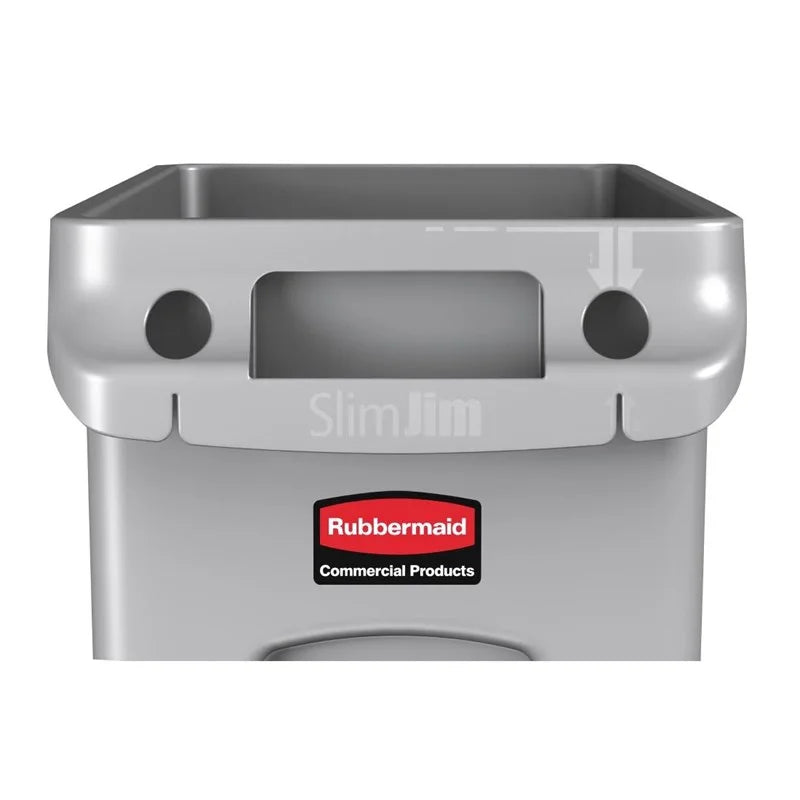 Rubbermaid Slim Jim Abfalleimer 87L