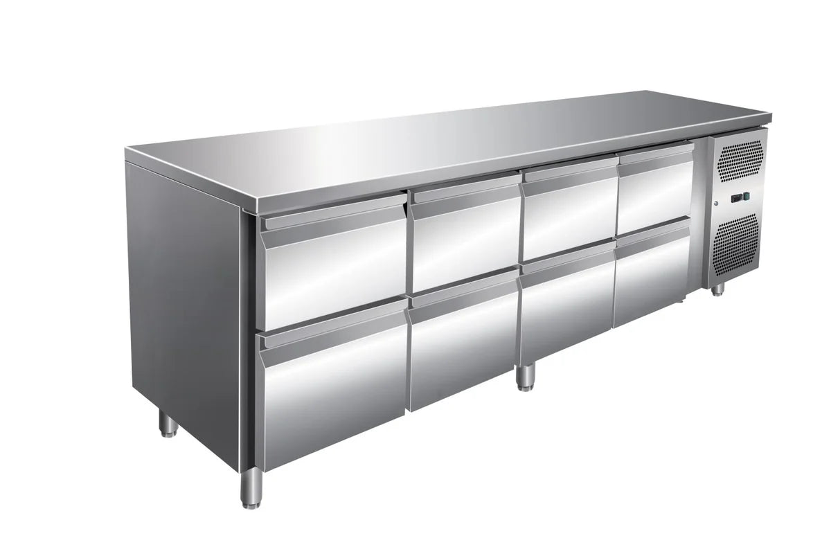 A&S Kühltisch VIP 600 0/8 2230 mm