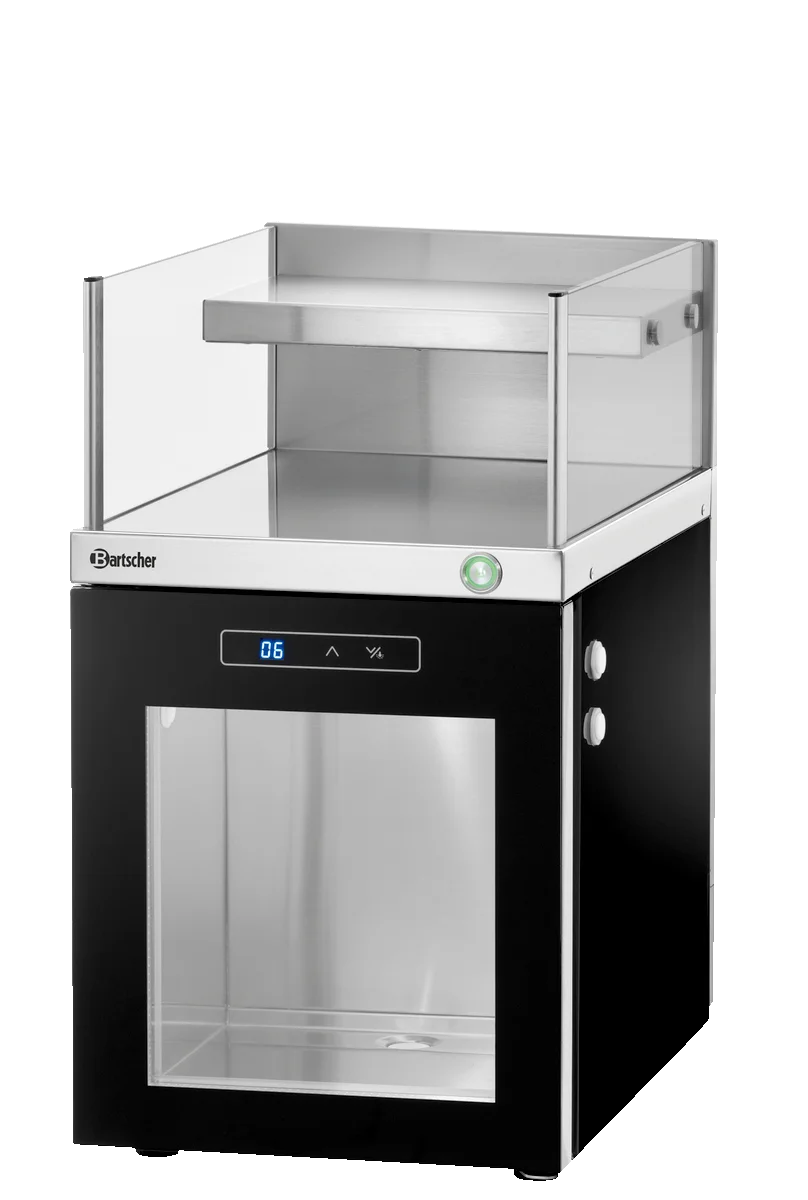 Bartscher Milchkühlschrank-Tassenwärmer-Kombi