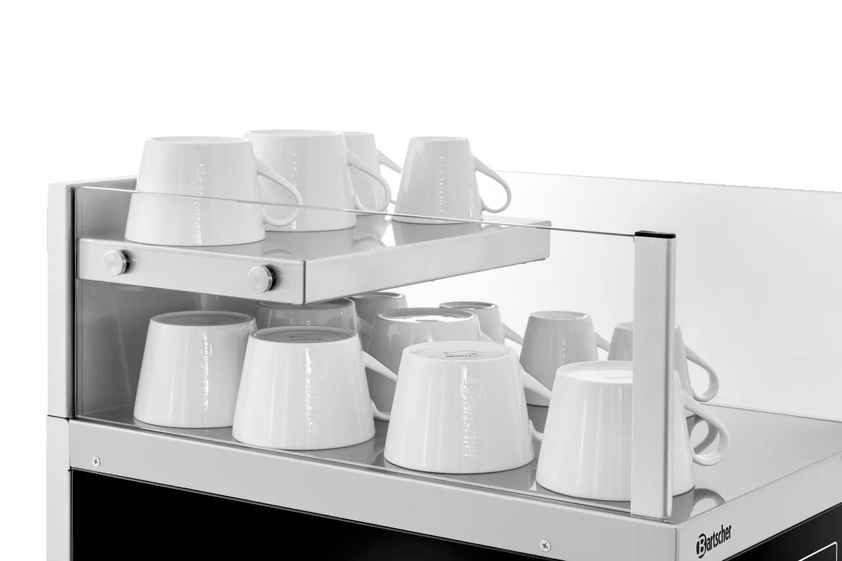 Bartscher Milchkühlschrank-Tassenwärmer-Kombi