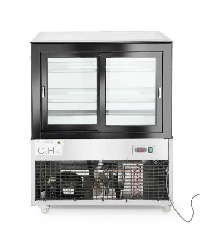 Kühlvitrine mit 2 Regalen 300 l
