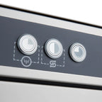 Geschirrspülmaschine ECO 50x50 cm Korbmaß, mit Reiniger- & Klarspüldosierer, mit Ablaufpumpe & Enthärter, Made in Europe, 230 Volt