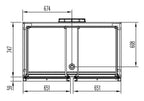 Kühlschrank PROFI 1400 GN 2/1 Superior