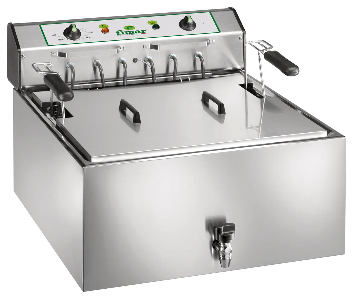 FIMAR Profi-Fritteuse SF25P - 25 L Edelstahl (400 V)