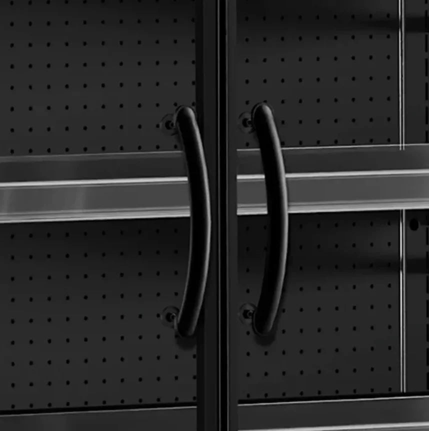 Tefcold Supermarkt Wandkühlregal Multideck MDCA1250HB schwarz, 1330 mm