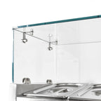 Pizzakühltisch ECO 3/0 mit Kühlaufsatz ECO 10x GN 1/4