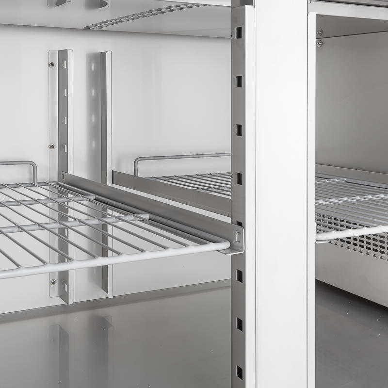Pizzakühltisch ECO 2/0 mit Kühlaufsatz 7x GN 1/4