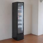 Getränkekühlschrank GKS-160 Slim, 160 Liter Kühlraumvolumen, Innenbeleuchtung, schwarz