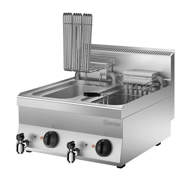 Gastro Bartscher Elektro-Fritteuse 650 Snack 2x10L - Tischgerät / Friteuse