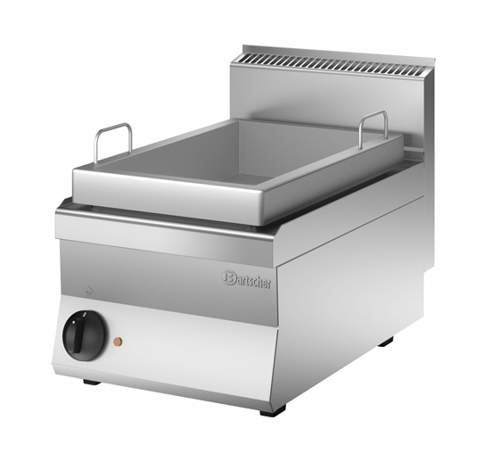 Bartscher Elektro- Bratpfanne 650 Snack 12,5L | Griddleplatte | Plancha Grill | Bratplatte