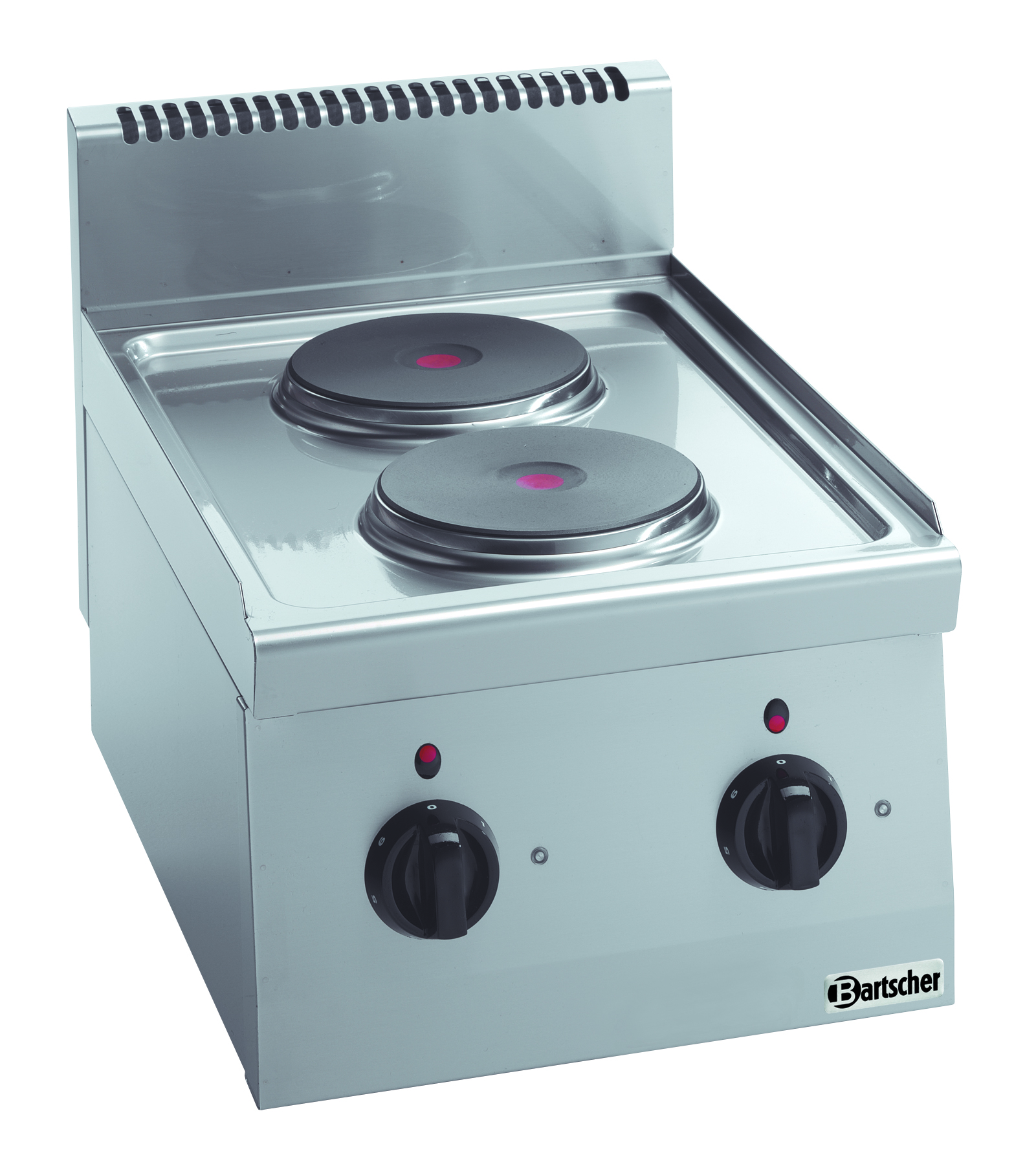 Bartscher Elektroherd 600, 2 Platten - Tischgerät
