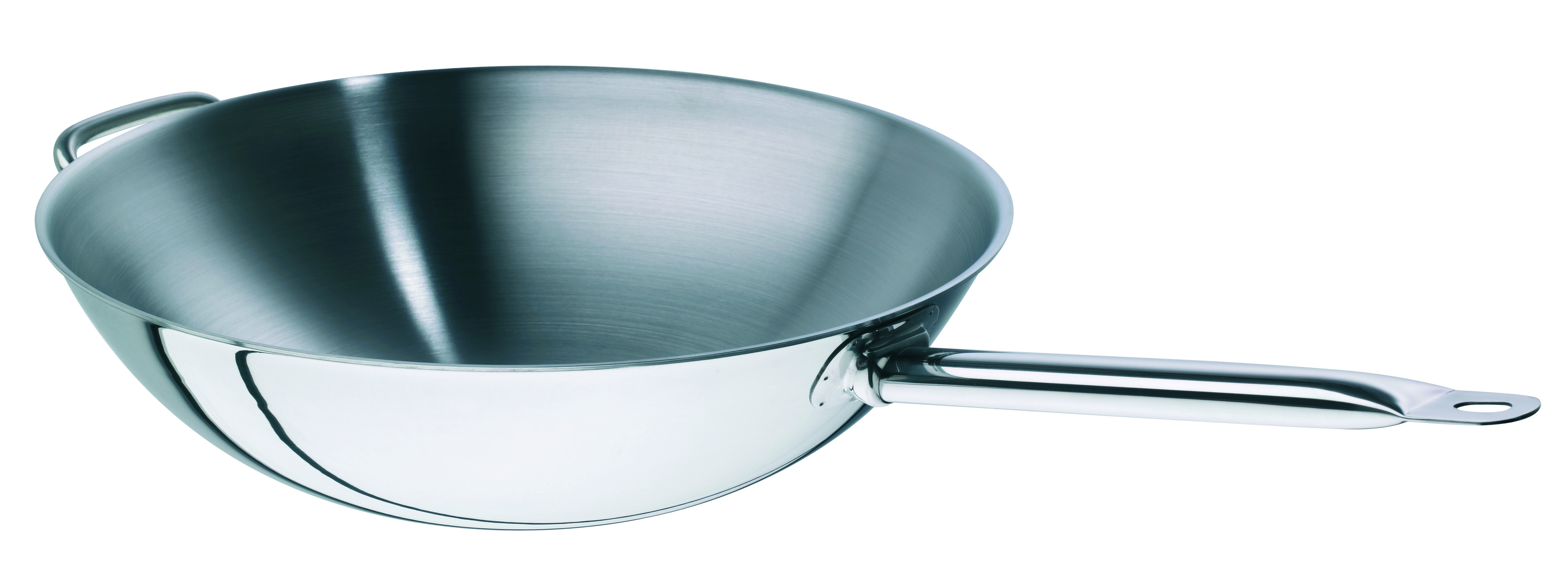 Wok-Pfanne Trigon, 36cm, 3-Schicht-Material, ca. 7,00 l Liter