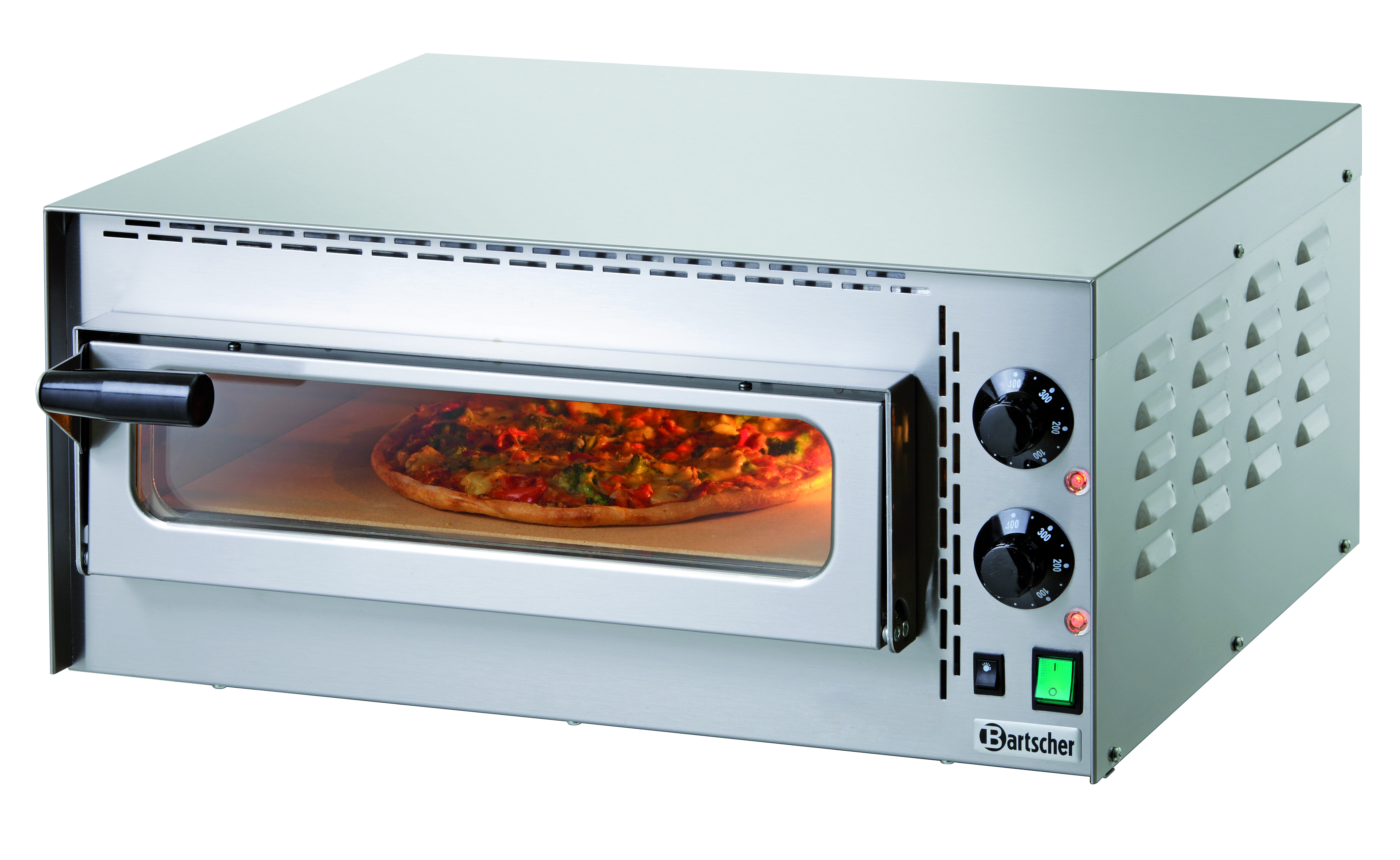 Bartscher Pizzaofen "Mini Plus" 1 - 3 Pizzen | Flammkuchenofen | Lahmacun Ofen