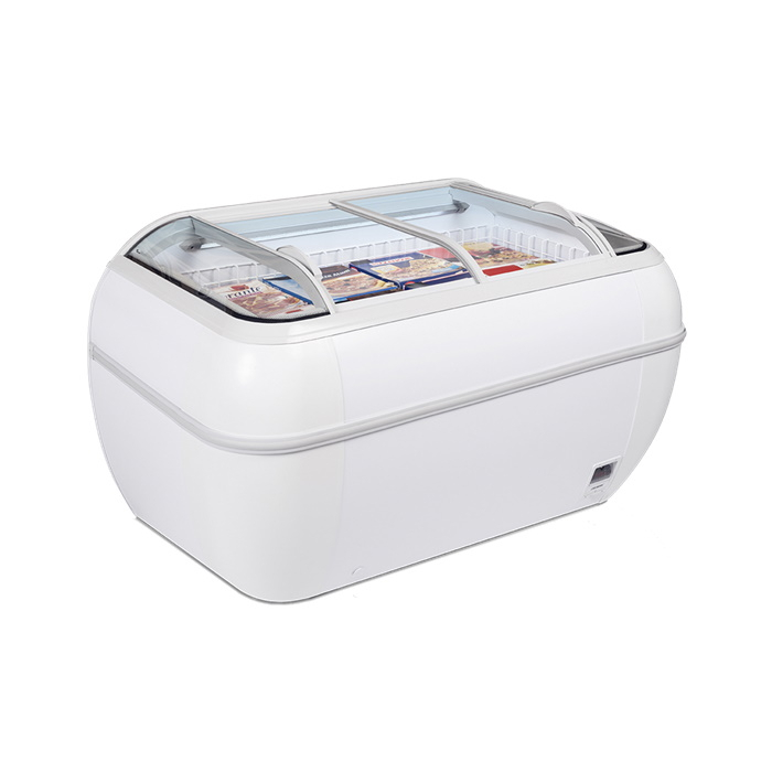 Tefcold Supermarkt Kombi-Gefriertruhe TWIN HEAD-CF-P | Eistruhe | Eiskühltruhe | Gefriertruhe, GastroHero