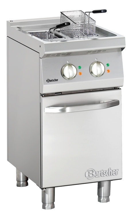 Gastro Elektro-Standfritteuse mit 2x9 Liter Becken aus der Serie 700 / Friteuse