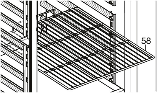 Nordcap GN-Tragrost 2/1 für Serie 702 / 1402, CNS, B x T in mm: 530 x 650