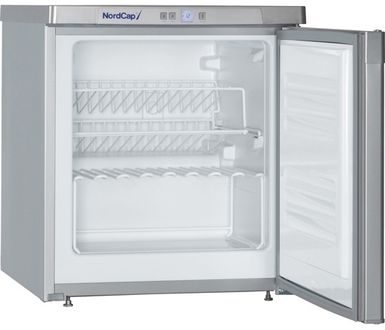 Gastro Nordcap Spirituosen-Tiefkühlbox HELSINKI - S | Gefrierschrank Edelstahl | Gewerbe Tiefkühlschrank