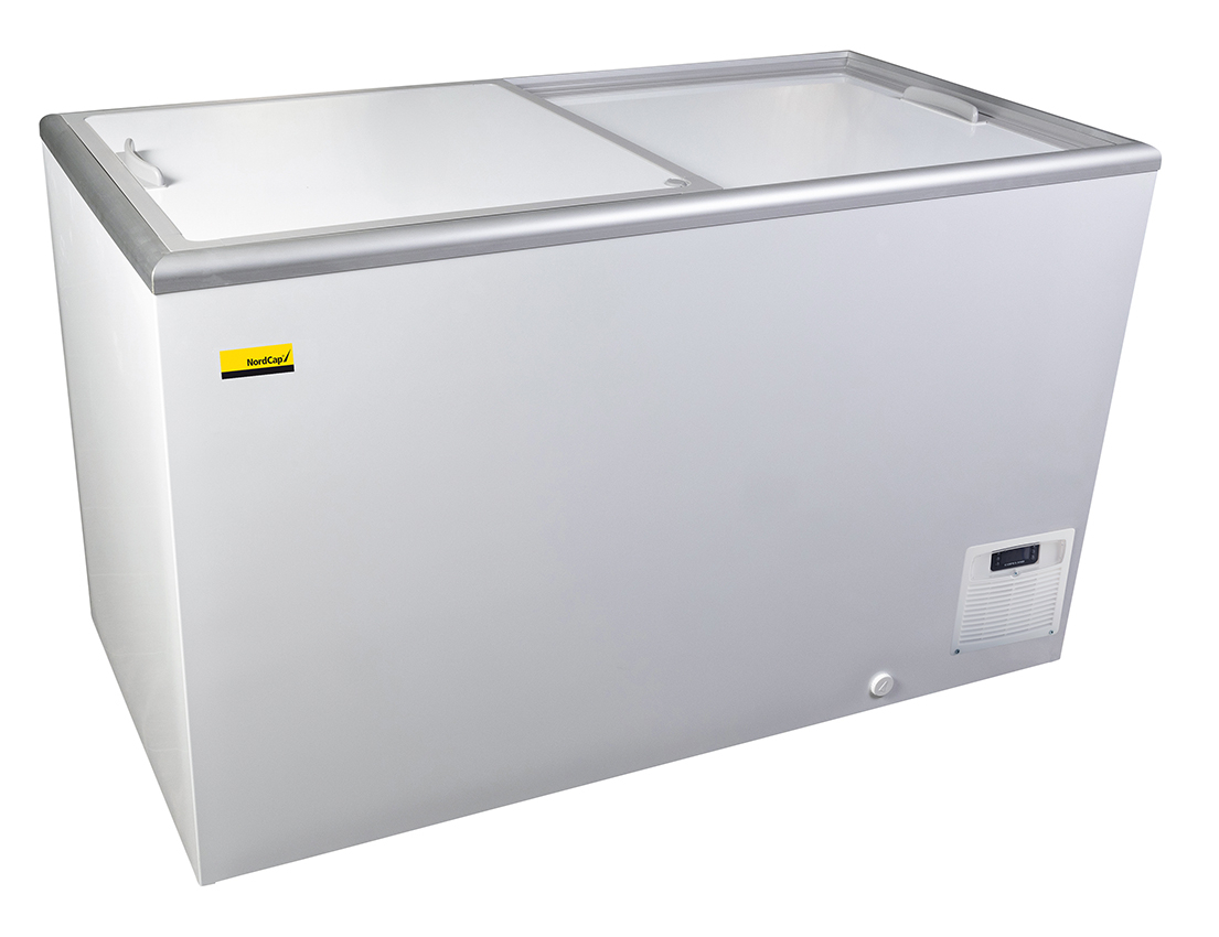 Nordcap Kühl- | Tiefkühlkombination CUBE COMBI 45 | Eistruhe | Eiskühltruhe | Gefriertruhe, GastroHero