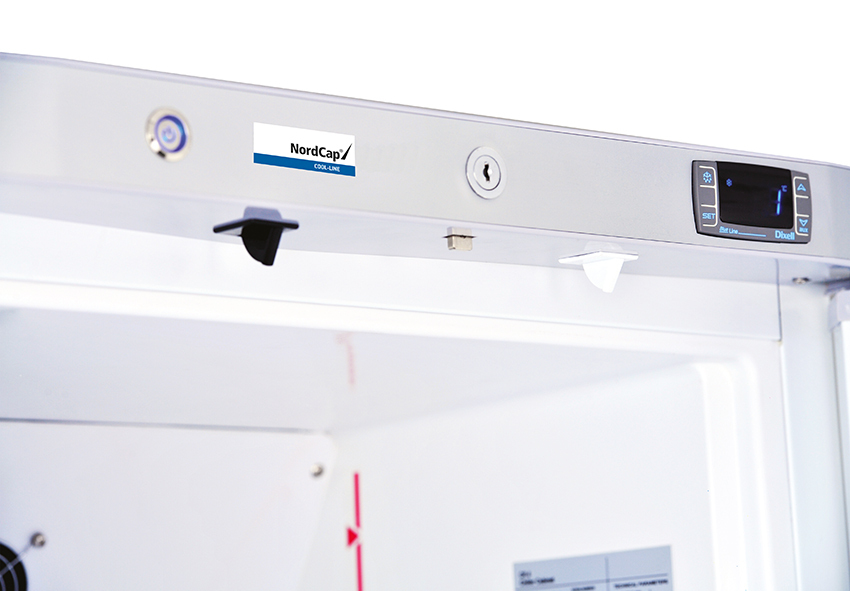 Gastro COOL-LINE Tiefkühl-Lagerschrank RN 600 GL | Gefrierschrank Edelstahl | Gewerbe Tiefkühlschrank