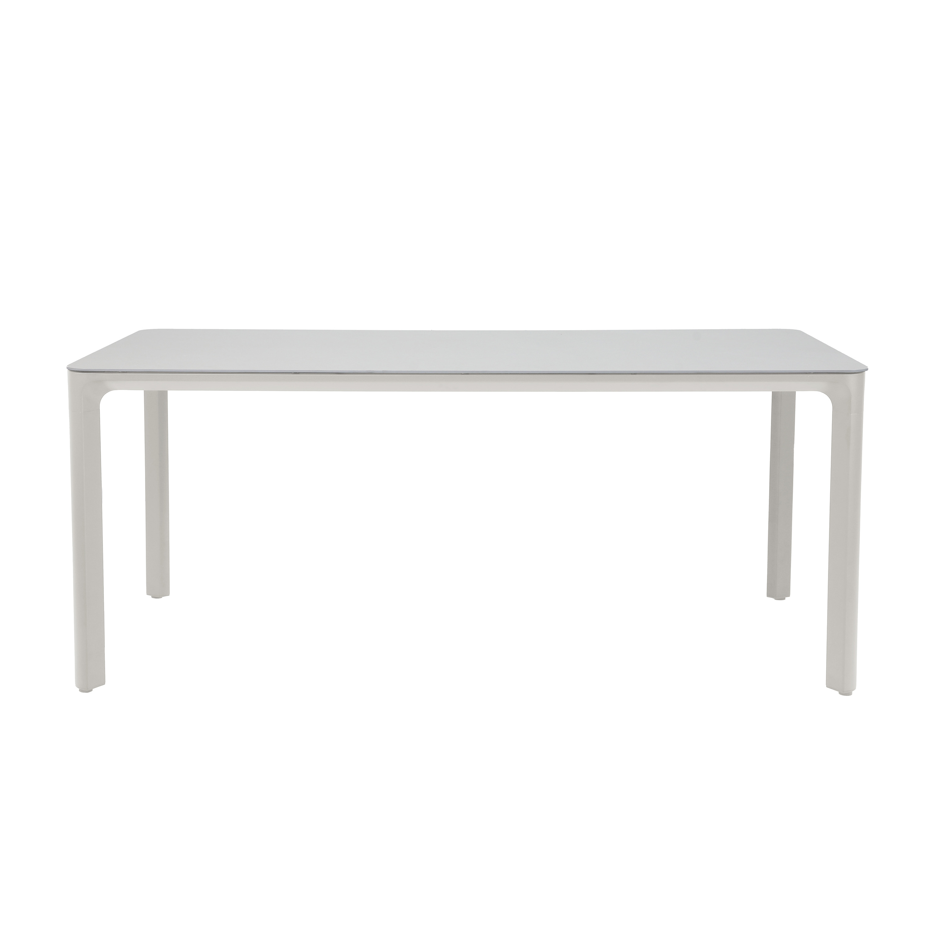 barths Belfort rechteckiger Dining-Tisch 210 x 90 cm - Sand für Gastro & Gewerbe