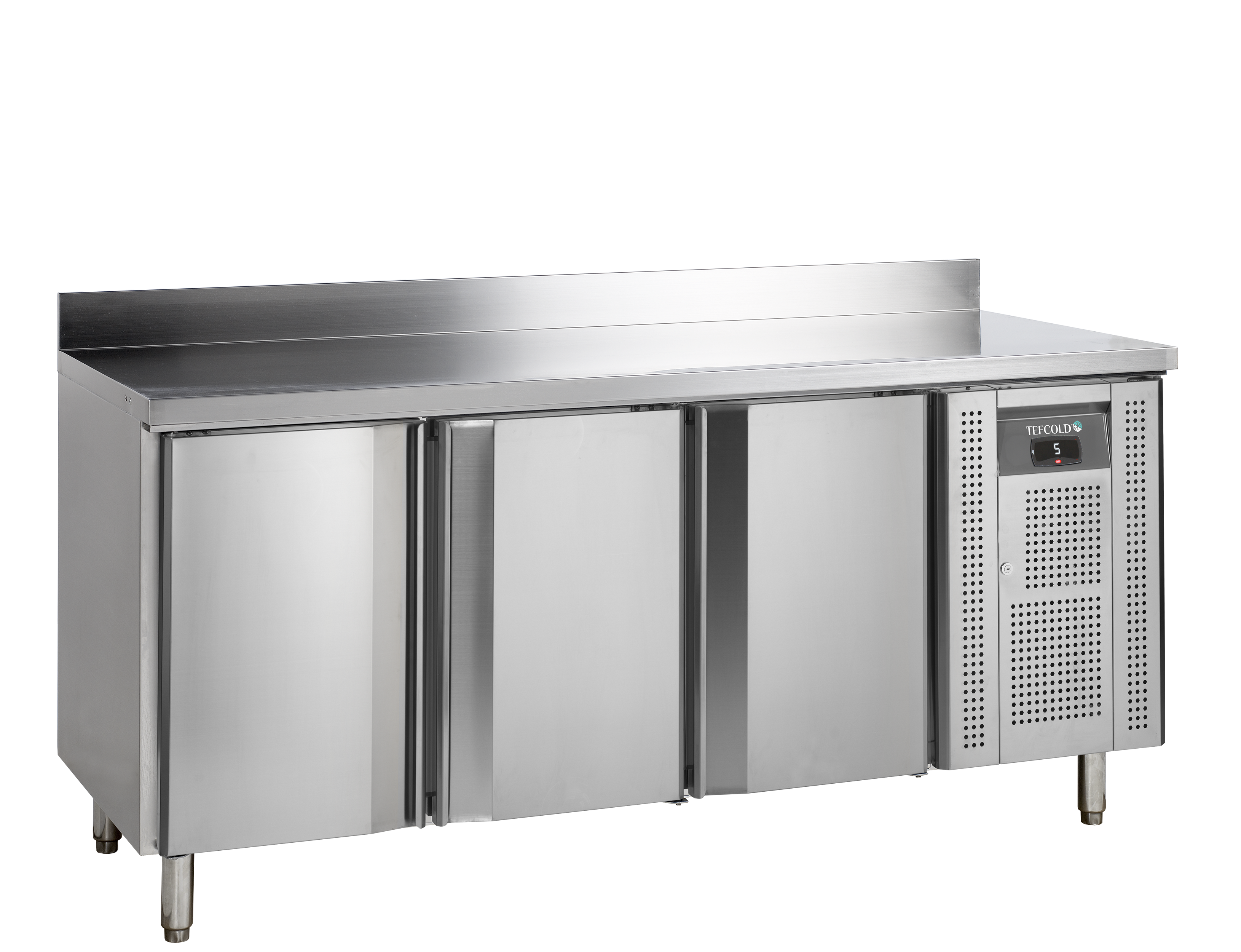 Tefcold Thekenkühlschrank CK7310X1SP, GN1/1, mit Aufkantung