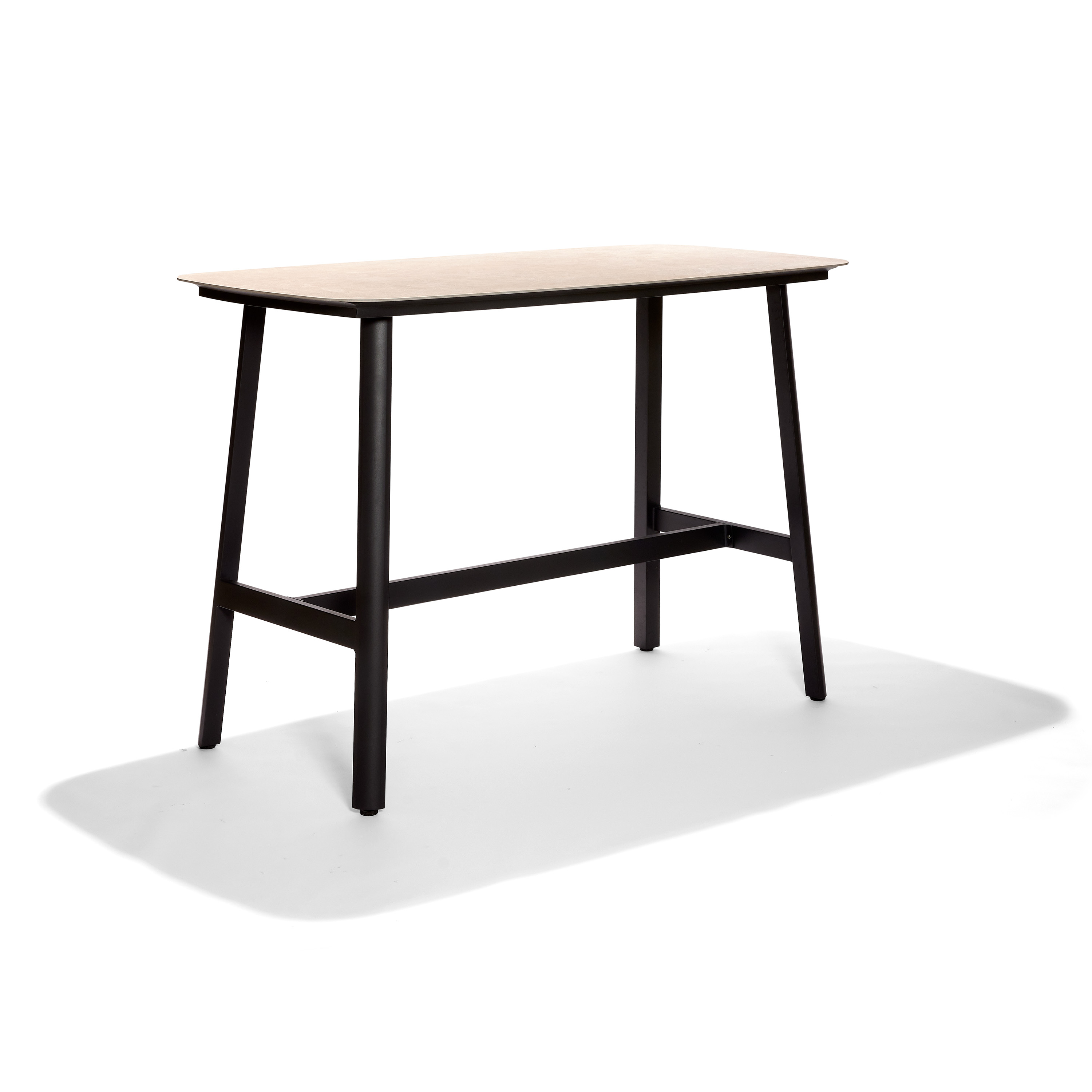 barths Belfort Bartisch 160 x 80 cm - Anthrazit für Gastro & Gewerbe