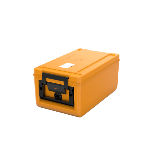 Rieber Thermobox 26 Liter Toplader beheizt, orange | Warmhaltebox | Wärmeboxen bei GastroHero