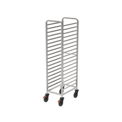 Rieber GN-Regalwagen 1/1 mit Abweiserrollen