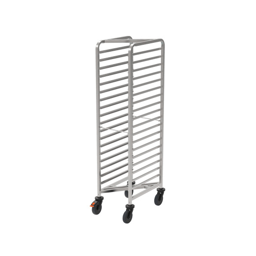 Rieber Raumspar-Regalwagen 1/1 mit Abweiserrollen