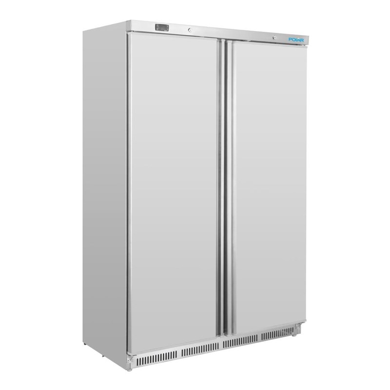 Polar C-Serie Lagerkühlschrank 744 Liter, 2-türig, Edelstahl | Gastro Kühlschrank