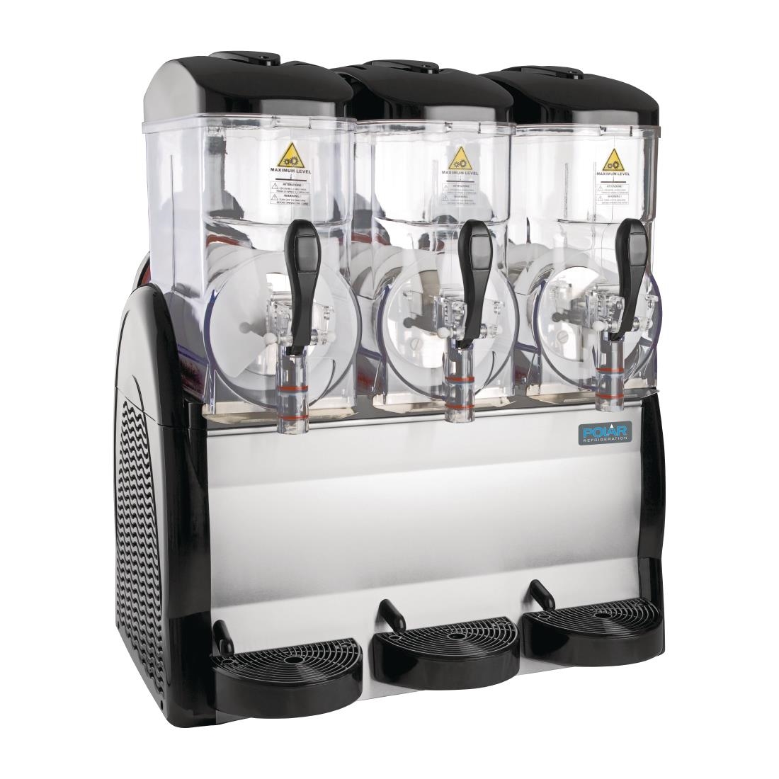 Polar G-Serie Slush-Eis-Maschine - 3 x 12-Liter-Schüssel | Granita Maschine