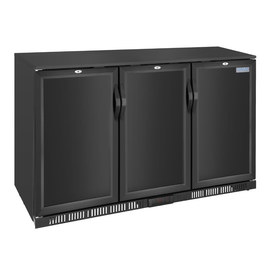 Polar G-Serie Barkühlschrank mit drei Türen, 320 L