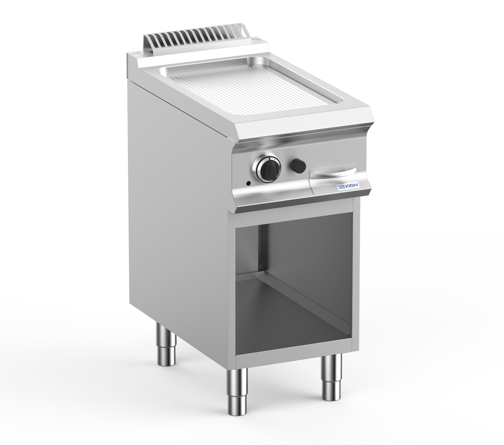 Gasgrillplatte Dexion Lux 700 - 40/73 - gerillt - 7 kW | Griddleplatte | Plancha Grill | Bratplatte
