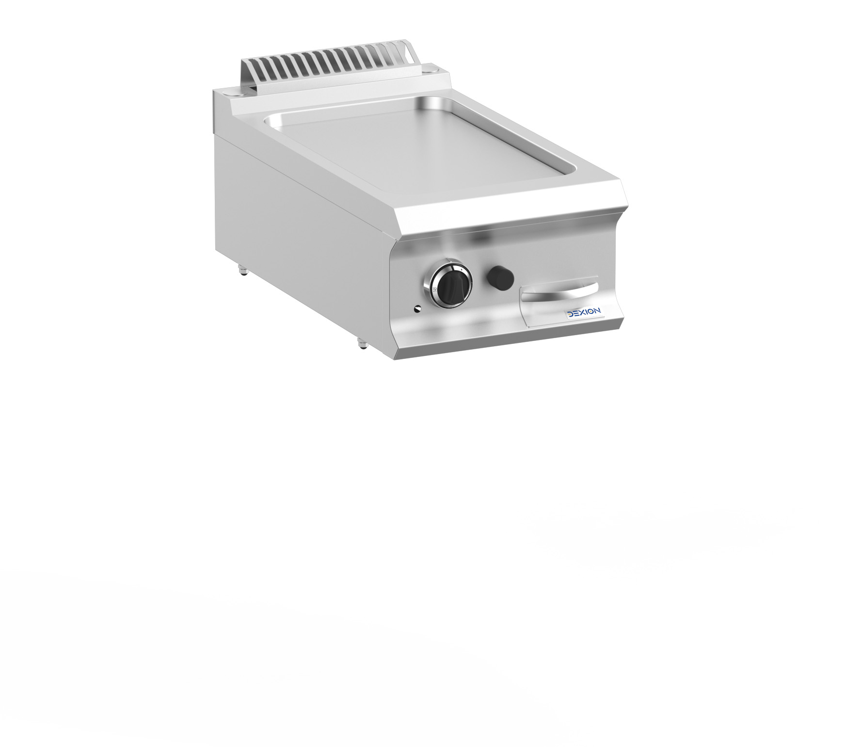 Gasgrillplatte Dexion Lux- 700 - 40/73 - glatt - Tischgerät - 7 kW | Griddleplatte | Plancha Grill | Bratplatte